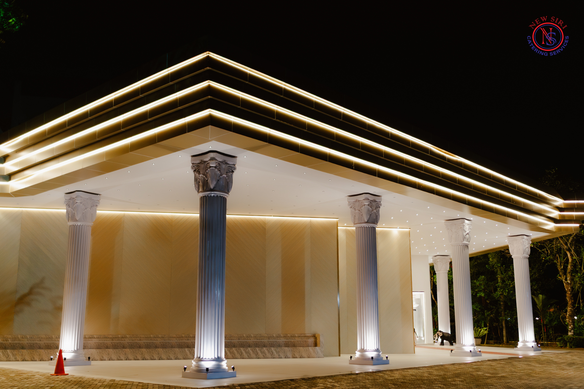 Professional catering service in Thalawathugoda - New Siri Caterers showcasing elegant food presentation